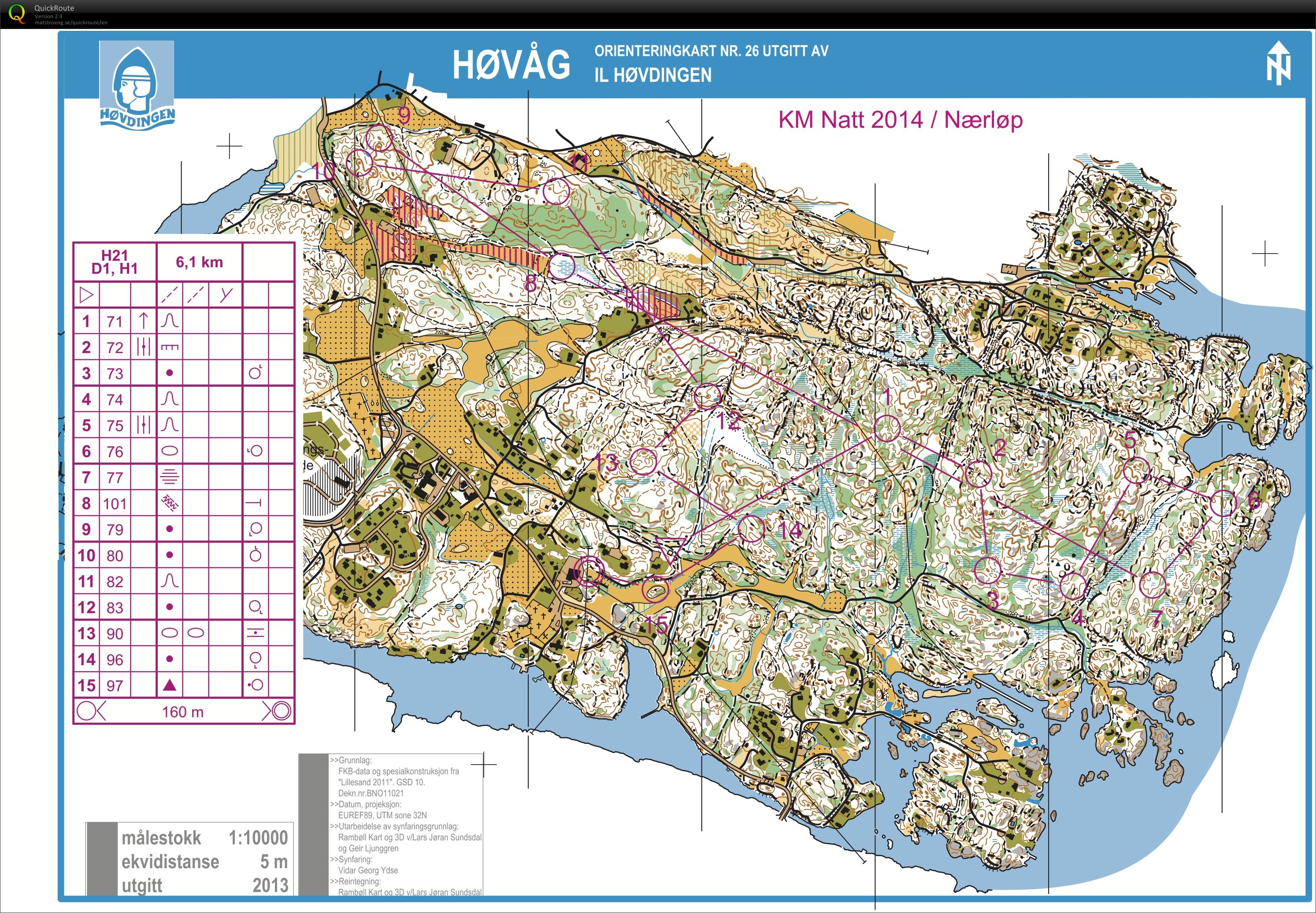 KM natt Vest-Agder (23.04.2014)