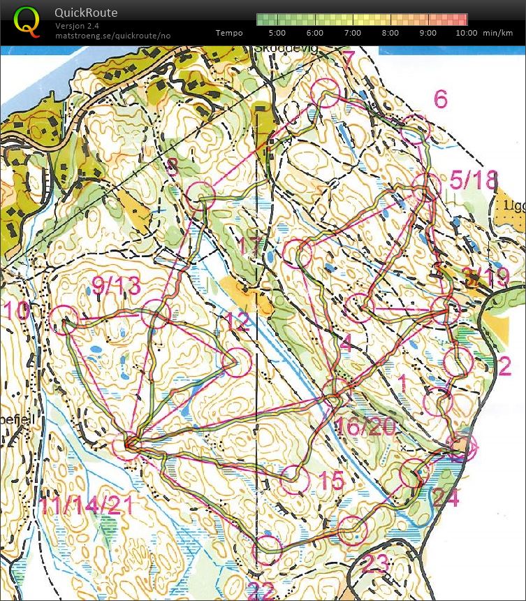 Mellomdistanse Tromøya (03/02/2018)