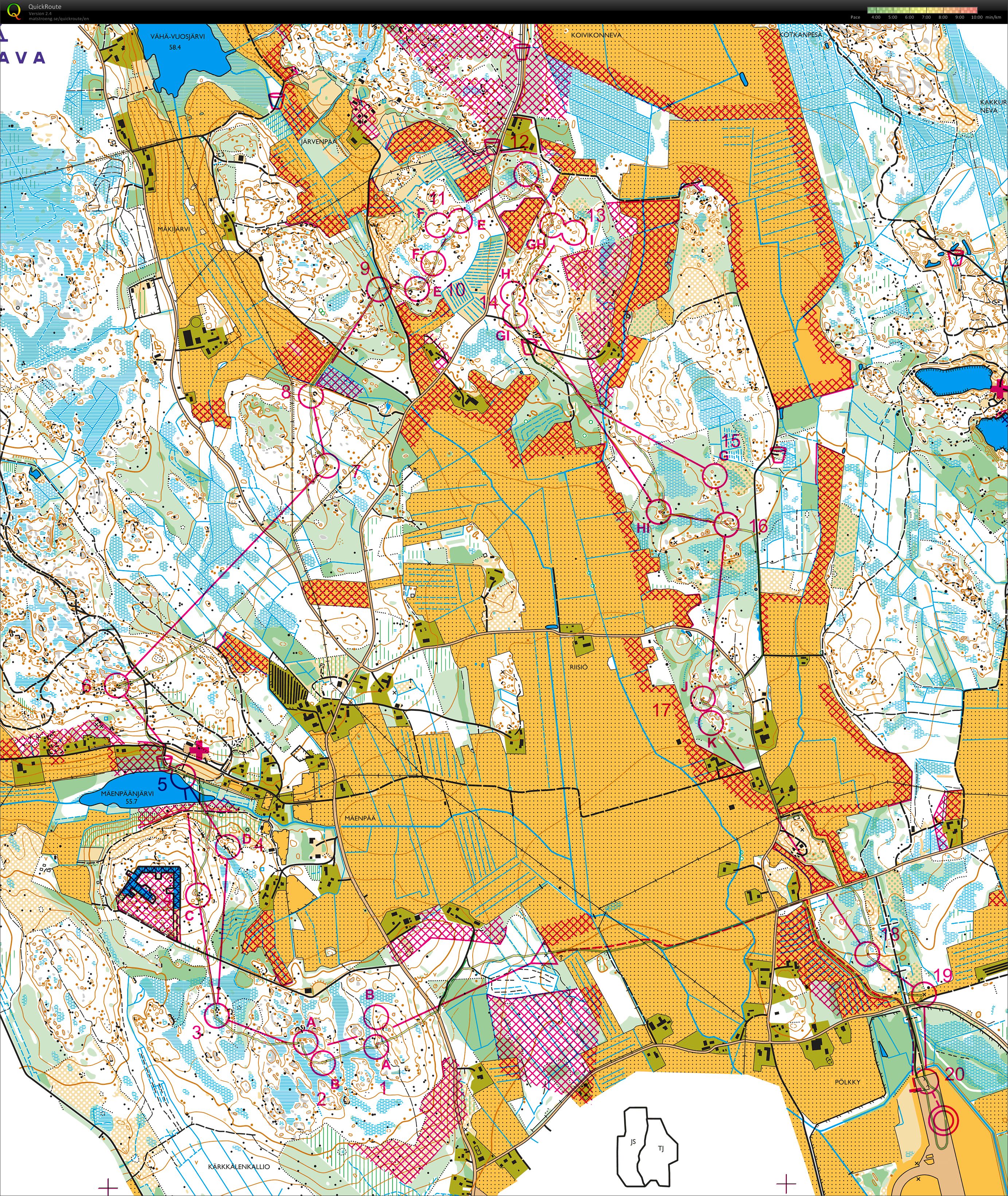 Jukola 2024 KOK 4. etappe (16.06.2024)